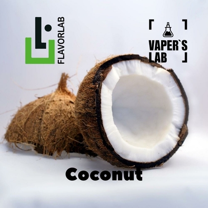 Фото на Ароматизаторы для вейпа Flavor Lab Coconut 10 мл