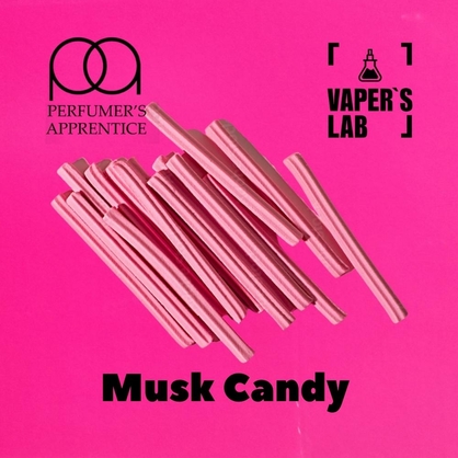 Фото, Видео, Аромки для вейпа TPA "Musk Candy" (Мускусные конфеты) 