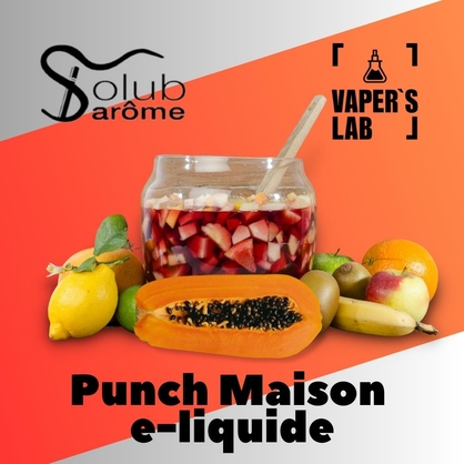 Фото, Відеоогляди на Ароматизатори для вейпа Solub Arome "Punch Maison e-liquide" (Екзотичний пунш) 