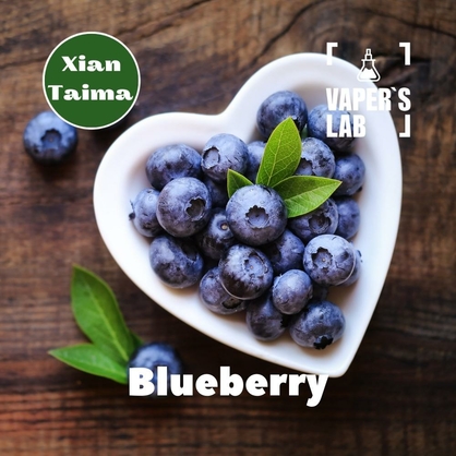 Фото, Відеоогляди на Харчовий ароматизатор для вейпа Xi'an Taima "Blueberry" (Чорниця) 