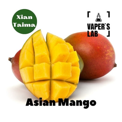 Фото, Відеоогляди на Ароматизатор для самозамісу Xi'an Taima "Asian Mango" (Азіатський манго) 