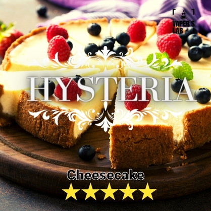 Фото жижи для пода hysteria cheesecake 30 ml