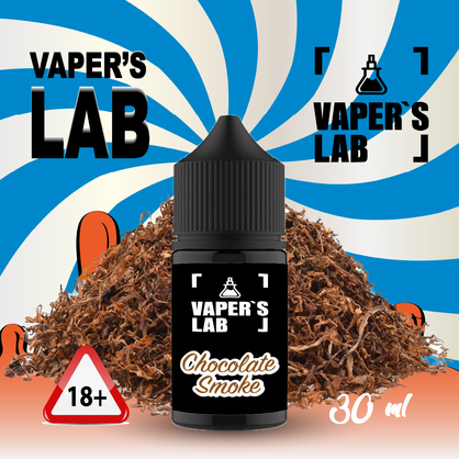 Фото, Видеообзор на жижку Salt Vaper's LAB Salt Chocolate smoke 30 ml