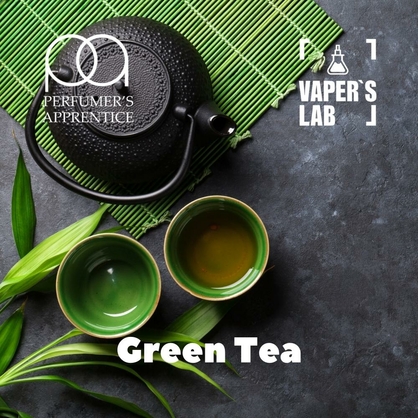 Фото, Видео, Аромки для самозамеса TPA "Green tea" (Зеленый чай) 