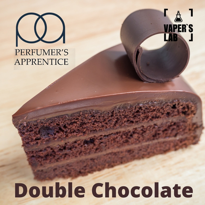 Фото, Відеоогляди на Ароматизатор для вейпа TPA "Double Chocolate (Dark)" (Подвійний темний шоколад) 