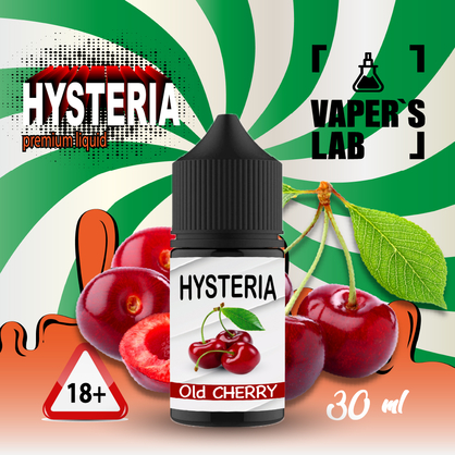 Фото, Відеоогляди на Жижу Salt Hysteria Salt Old Cherry 30 ml