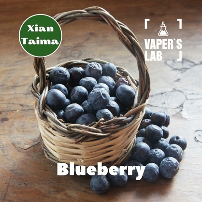 Фото, Відеоогляди на Харчовий ароматизатор для вейпа Xi'an Taima "Blueberry" (Чорниця) 