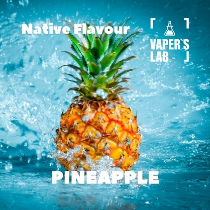 Фото, Відеоогляди на Ароматизатор для самозамісу Native Flavour "Pineapple" 30мл 