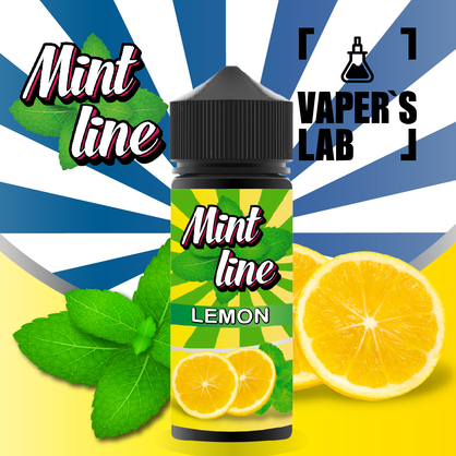 Фото жидкости для вейпа mint lemon 120 ml