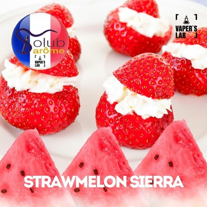 Фото, Відеоогляди на ароматизатор електронних сигарет Solub Arome "Strawmelon Sierra" (Коктейль з кавуном та полуницею) 