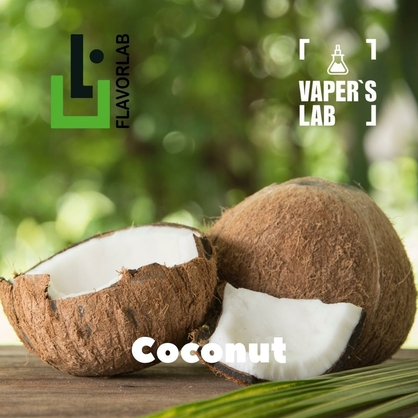 Фото на Ароматизаторы для вейпа Flavor Lab Coconut 10 мл