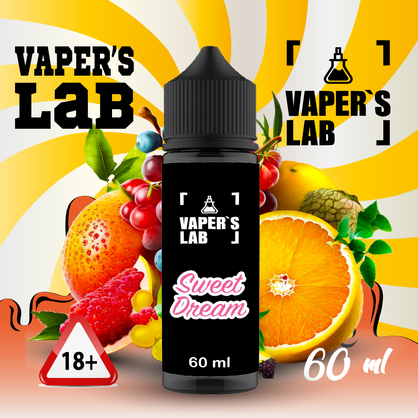 Фото, Видео на Заправки до вейпа Vapers Lab Sweet dream 60 ml