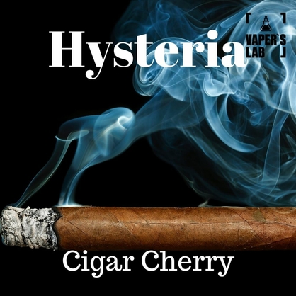 Фото, Видео на Заправки до вейпа Hysteria Cigar Cherry 100 ml