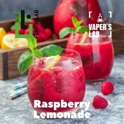 Фото, Відеоогляди на Аромки для вейпа Flavor Lab Raspberry Lemonade 10 мл