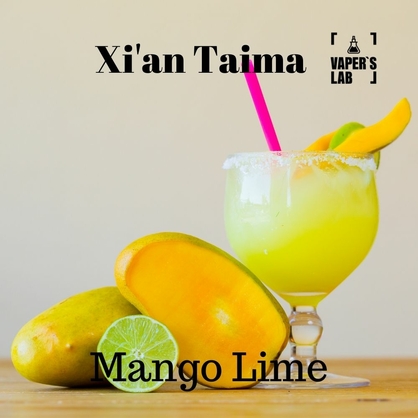 Фото, Видео, Аромки для самозамеса Xi'an Taima "Mango Lime" (Манго лайм) 