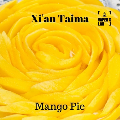 Фото, Видео, Ароматизатор для вейпа Xi'an Taima "Mango Pie" (Пирог с манго) 