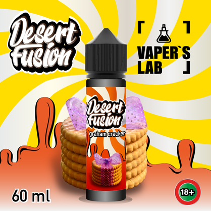 Фото рідини для вейпа dessert fusion graham cracker 60 ml