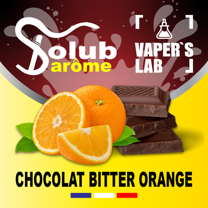 Фото, Видео, Натуральные ароматизаторы для вейпа  Solub Arome "Chocolat bitter orange" (Черный шоколад и апельсин) 