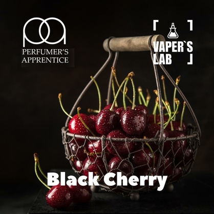 Фото, Відеоогляди на Найкращі ароматизатори для вейпа TPA "Black Cherry" (Чорна вишня) 