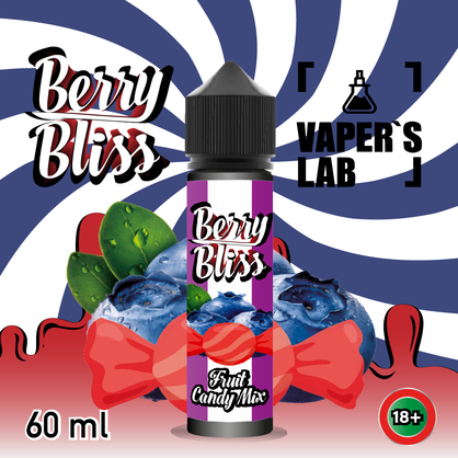 Фото рідини для вейпа berry bliss fruit candy mix 60 мл (фруктові цукерки)