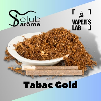 Фото, Видео, Ароматизаторы для вейпа купить украина Solub Arome "Tabac Gold" (Легкий табак) 