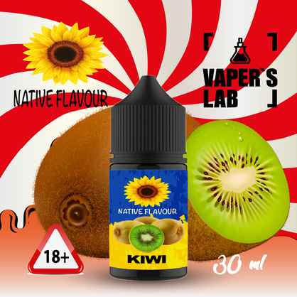 Фото жижа для пода native flavour salt kiwi 30 ml