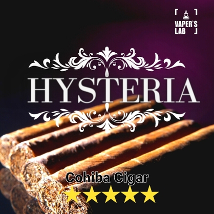 Фото, Відео на Жижи для вейпа Hysteria Cohiba Cigar 30 ml