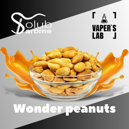 Фото, Видео, Купить ароматизатор Solub Arome "Wonder peanuts" (Жареный арахис с карамелью) 