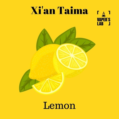 Фото, Відеоогляди на Натуральні ароматизатори для вейпа Xi'an Taima "Lemon" (Лимон) 