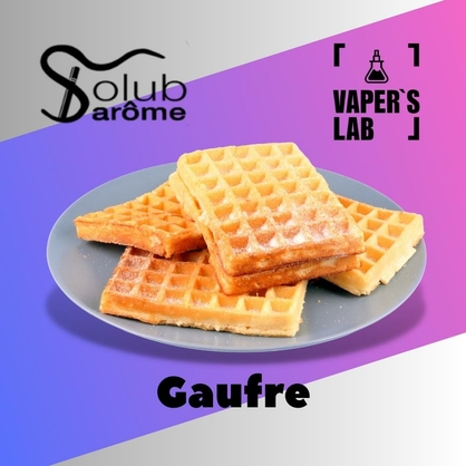 Фото, Відеоогляди на Ароматизатори для вейпа Solub Arome "Gaufre" (Вафлі) 