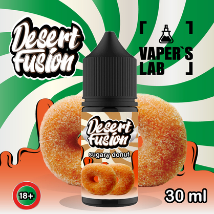 Фото жидкость для под систем dessert fusion salt sugary donut 30 ml