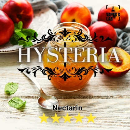 Фото, Відео на Рідини для вейпа Hysteria Nectarine 30 ml