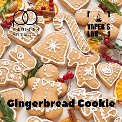 Фото, Відеоогляди на ароматизатор для самозамісу TPA "Gingerbread Cookie" (Пряникове печиво) 