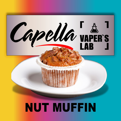 Фото на Ароматизатор Capella Nut Muffin Горіховий Мафін