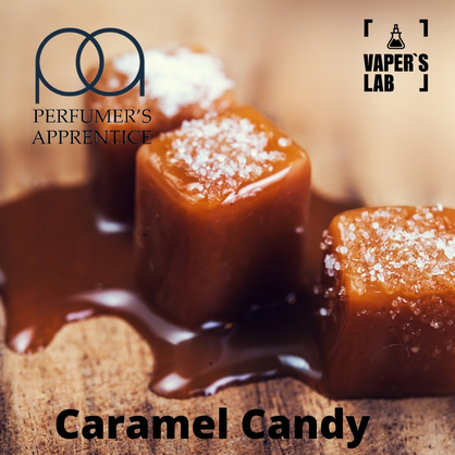 Фото, Видео, Ароматизатор для жижи TPA "Caramel Candy" (Карамельная конфета) 