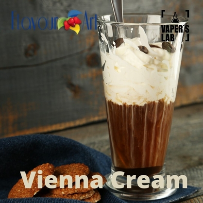 Фото на Аромки для вейпа для вейпа FlavourArt Vienna Cream Венский крем