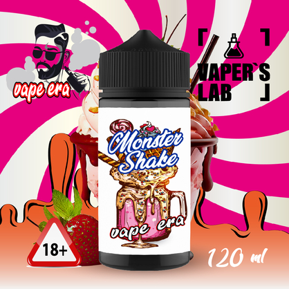 Фото заправка до вейпа vape era monster shake 120 мл