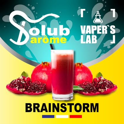 Фото, Видео, Лучшие вкусы для самозамеса Solub Arome "Brainstorm" (Гранатовый напиток) 