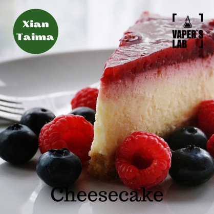 Фото, Видео, Ароматизаторы для солевого никотина   Xi'an Taima "Cheesecake" (Чизкейк) 