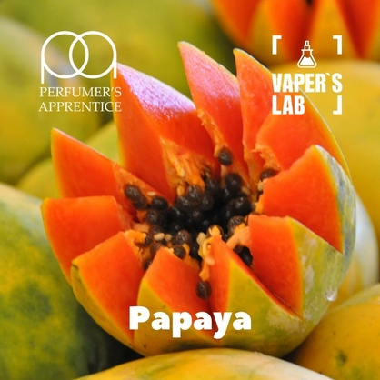 Фото, Відеоогляди на Харчовий ароматизатор для вейпа TPA "Papaya" (Папайя) 