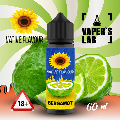 Фото жижка native flavour bergamot 60 ml