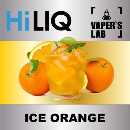 Фото на Ароматизатори HiLIQ Хайлик Ice Orange Крижаний Апельсин