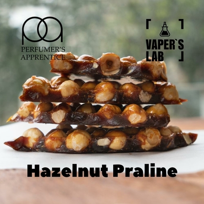 Фото, Видео, Натуральные ароматизаторы для вейпов TPA "Hazelnut Praline" (Пралине с фундуком) 