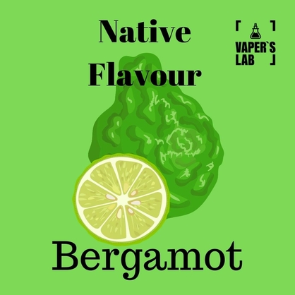 Фото, Видео на заправки для вейпа Native Flavour Bergamot 100 ml