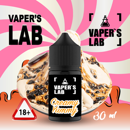 Фото, Видеообзор на жижку Salt Vaper's LAB Salt Creamy yammy 30 ml