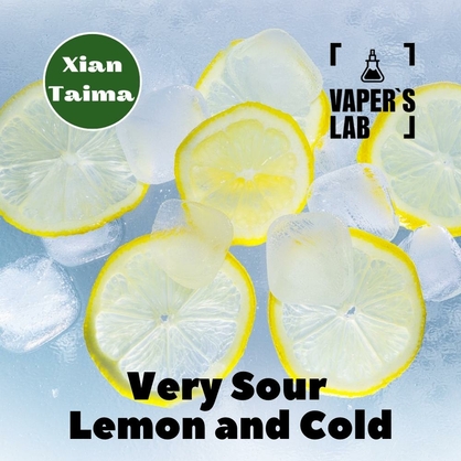 Фото, Відеоогляди на Ароматизатори для рідин Xi'an Taima "Very Sour Lemon and Cold" (Дуже кислий і холодний лимон) 