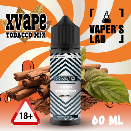 Фото, Видео на Заправку для вейпа XVape Hard Tobacco