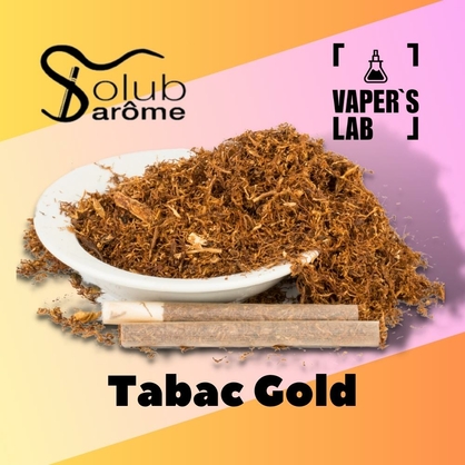 Фото, Видео, Ароматизаторы для вейпа купить украина Solub Arome "Tabac Gold" (Легкий табак) 