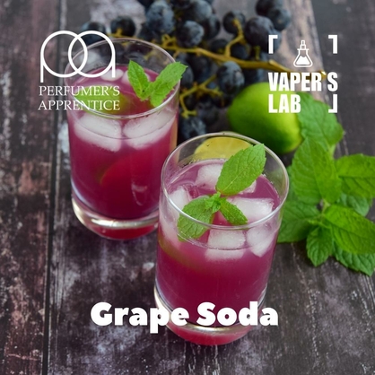 Фото, Видео, Лучшие вкусы для самозамеса TPA "Grape Soda" (Виноградная газировка) 