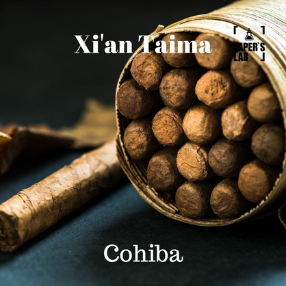 Фото, Видео, Ароматизаторы для вейпа Xi'an Taima "Cohiba cigar" (Сигара Кохиба) 